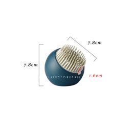 ABS Silicone Ball Shape Cleaning Brush Dish Washing Tool Household Kitchen Accessories For Bowl Plate Pot Pan