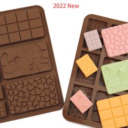 Chocolate Silicone Mould 3d Large Flower Bear Rose Square Muffin Bar Sphere Heart Shape Ice Candy Moulds Forms for Cake Pop