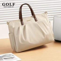 GOLF 15 Inch Lapotop Tote Bags for Women Handbag Luxury Designer High Quality Business Briefcase Notebook Bag College Large 240517