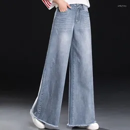 Women's Jeans Mom Baggy Pants Denim Trousers Women Women's Shorts Wide Leg Pant Clothing 2024 Fashion Woman Clothes Jean