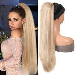 String ponytail everyday wear wig charm show hair