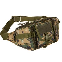 Outdoor Tactical Large Waist Bag Large Capacity Mountaineering Travel Backpack Waterproof Multifunctional Shoulder Bag