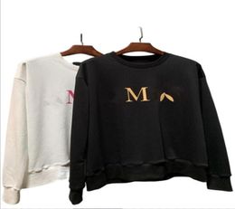 Mens Designer Sweatshirt Womens Sweatshirt Woman Man Crewneck Sweater Fashion Oversized Pullover 20ss Black White3709480