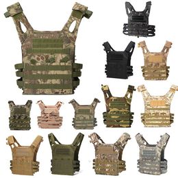 Tactical Molle Vest JPC Plate Carrier Outdoor Sports Airsoft Gear Pouch Bag Camouflage Body Armour Combat Assault NO06-010C Hfhxg