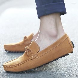 Casual Shoes High Quality Brand Men Loafers Summer Breathable Men's Outdoor Sneakers Moccasins Leisure Leather Driving