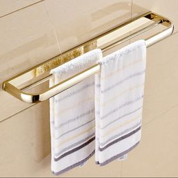 Gold Bathroom accessories Bath Hardware Set Towel Shelf Towel Bar Paper Holder Cloth Hook