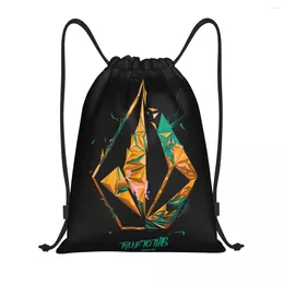 Shopping Bags Custom Volcoms Boardsports Skate Drawstring Bag For Yoga Backpacks Men Women Sports Gym Sackpack