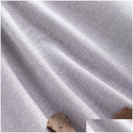 Table Cloth Lei02Jing Household High Quality Elastic Linen Sofa Tablecloth Fabric Circar Square Knitted 230824 Drop Delivery Dhano