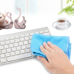 3pcs/lot Soft Microfiber Cleaning Towel Household Kitchen Absorbable Glass Kitchen Cleaning Cloth Car Dish Towel Window Clean