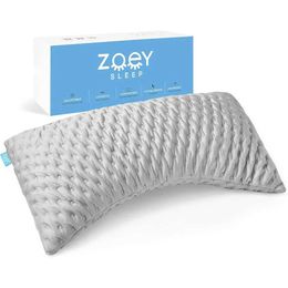 Maternity Pillows Adjustable Memory Foam King Size Bed Pillows for Sleeping - Side Back or Stomach Sleeper Pillow for Neck and Shoulder Pain Q240527