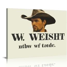 Определение Wild West Определение в рамке канцелярия настенных искусств, фермерский дом западный ковбойский принцип рисунок