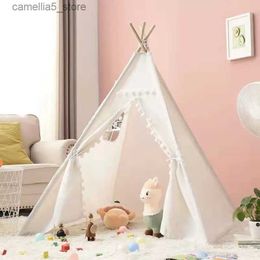 Toy Tents Ins Tent Indoor Play House Indian Childrens Tent Princess Tent Childrens Tent Outdoor Play House Anti-mosquito Small Tent Q240528