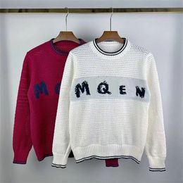 Women Designers Winter Sweaters Clothing Knit Spring and Autumn sweaters Letter short Sleeve summer womens t shirts knitwear high quality Clothing