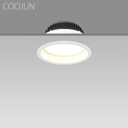 COOJUN Recessed Downlight Led Ceiling Light Spotlight Living room Bedroom Corridor Hole Light Anti-fog Downlight 7W/12W/24W/30W