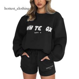 Whites Foxx Hoodies Short Luxury Women Designer Clothing Hoodies Tracksuit Fashion Sports Long Sleeves Pullover Hooded Woman Track Suits 5288