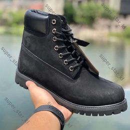 Designer Timberlans Boot Luxury Boots Boots Shoes Men Boots Waterproof Ankle Classic Martin Shoe Cowboy Yellow Red Blue Black Pink Hiking 36-46 284