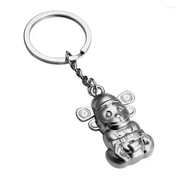 Decorative Figurines Zodiac Key Chain Creative Year Of The Rat Advertising Mall Promotion Gift Small