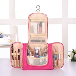Cosmetic Bags Cases Waterproof Nylon Travel Organizer Bag Unisex Women Cosmetic Bag Hanging Travel Makeup Bags Washing Toiletry Kits St 269b