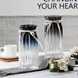 Vases Glass Wedding Vase Terrarium Modern Decorative Nordic Style Vertiplant Novelty Aesthetic Decorazioni Minimalist Decor