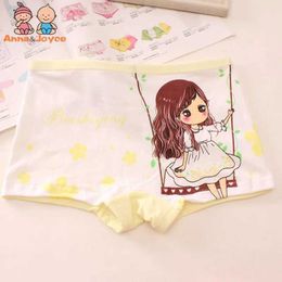 Panties 3pc/Lot Cotton Underwear Princess Cartoon Boxers Pant Soft Comfortable Cute Girls Underwear for 2 To 12 Years Y240528