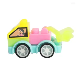 Party Favour Shower Birthday Gifts Favours Bag DIY Puzzle Building Block Cars Toys Construction Vehicle Kids Baby