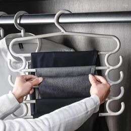 Hangers 1pc Pant Rack Wardrobe Dedicated For Hanging Pants Household Clip Multi-layer Storage