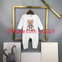 Luxury Newborn Suitsuits Designer Baby Rompers Born Brand Brand Girls Boys Clothes Grows Gotals Supuit per i bambini Bodysuit CSD2401151-6