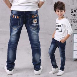 Jeans Jeans Children boys girls jeans pants children clothing bottom boys tight jeans Trousers 4 5 6 7 8 9 10 11 years old WX5.27