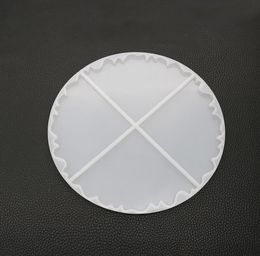 21cm Irregular Wave Coaster Resin Casting Moulds Silicone Epoxy Jewellery Pendant Agate Making Mould Tool ZC27448727935