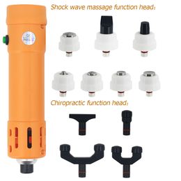 Shockwave Therapy Machine Professional Shock Wave Portable Chiropractic Massage Gun For ED Treatment Relief Pain Muscle Massager