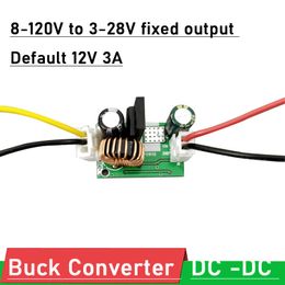 DC-DC Buck Converter 8V-120V 96V 84V 72V 60V 48V 36V to 5V 9V 12v 15V 19V 24V Voltage Regulated USB Power Charging CAR Battery