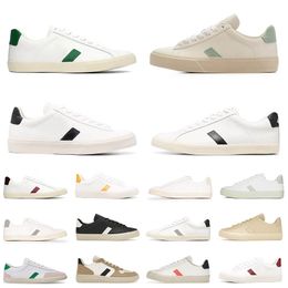 Designer Fashion Top Quality vejasneakers Casual Small white shoes vejasneakers French Couple Breathable Flat bottom sneakers size 36-45