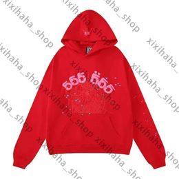 Designer hoodie spider tracksuit Mens Hoodies Sky Blue Men Women Number Printing Graphic Spider Web Sweatshirts coat