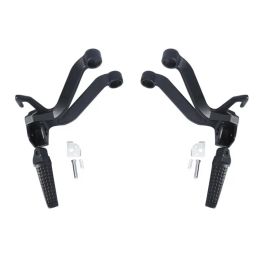 Motorcycle Rear Foot Pegs Footrest Bracket Set For Suzuki GSXR1000 GSXR 1000 2003-2004 K3 K4