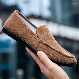 Casual Shoes Men Loafers Brand Fashion Soft Men's Tennis Moccasins Canvas Slip-On Sneakers Outdoor Walking Footwear Spring