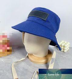 Top Bucket Hat Embroidery Trend Personalized Adult Fashion Hat Beach Korean Style Sun Hat with Wide Brim Travel Hats