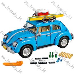 Blocks Car Bricks Bus Compatible 10220 10252 10242 Model Building Blocks High Quality Boys Girls Birthday Gifts Toys For Children 728