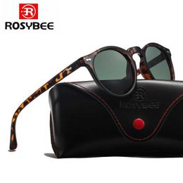 Occhiali da sole Nuovi occhiali da sole polarizzati Donne uomini Design del marchio Trend di lusso Vintage UNISEX SOLE SOLE DAI DRIVER OSSIGHI UV400 OCULOS UV400 Q240527