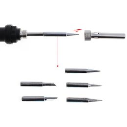 Electric Soldering Irons 8pcs/set 110 / 220V 60W Adjustable 5pcs Solder Tip and Stand Tin Wire for Electric Welding