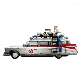 Party Favour Compatible 10274 Ghostbusters Ecto-1 Building Blocks Car Model Bricks For Kids Adults Toys Halloween Christmas Gifts