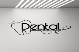 Broken Tooth Dental Care Reflector Wall Sticker for Dental Clinic Art Decoration Vinyl Decals Hospital Stickers Murals1856696