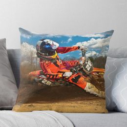 Pillow Motorbike Motocross Rider Bike Motorcross Biker Throw Luxury Case Christmas Decorations 2024
