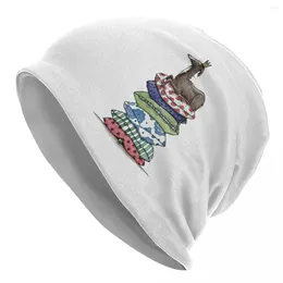 Berets Princess On The Pea Galgo Whippet Caps Greyhound Dog Vintage Autumn Winter Street Skullies Beanies Hat Warm Dual-use Bonnet Hats