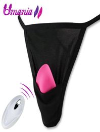 Wireless remote control vibrating panties clitoral vibrator sex toys for woman adult mini toys Y1912175701110
