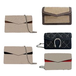 Klasik lüks zincir moda ekoid çiçek marka cüzdan vintage bayanlar kahverengi deri çanta tasarımcısı omuz çantası 01