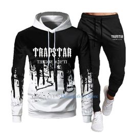 trapstar tracksuit men Designer Hoodie New Tracksuits Mens Autumn Winter Matching Sets Male Sportswear Brand Clothing Sweat Suit Man Fashion Outfits