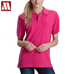Women Men Unisex Cotton Plain Solid Black Blue Navy Red Polo Shirt Ladies Short Sleeve No Printing Polo Shirt S-3XL Shirts Tops 240528