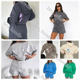 2024 Designer White Foxs Hoodie Whitefox Tracksuit Woman Sets Sportwear Two 2 Piece Set Fashion Brand Long Sleeves Pullover Hooded Hip Pop Streetwear Track Suits 733