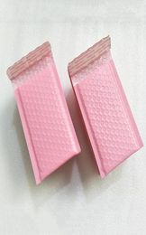 50pcs 100pcs 11 15cm Pink packaging envelope Bubble Mailers Poly Mailer Self Seal Padded Usable 9x15cm Gift bag216f9745085