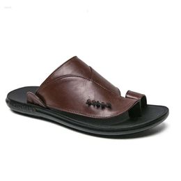 Dermis Summer Sandals Shoes S Beach Over Toe Plus Size Genuine Leather Flip Flops Men D Ermi Shoe Plu Flop 565 Sandal 327 Hoes Andals Umme b9f ize hoe andal
